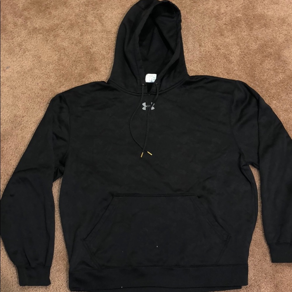 UNDER ARMOUR  BLACK HOODIE